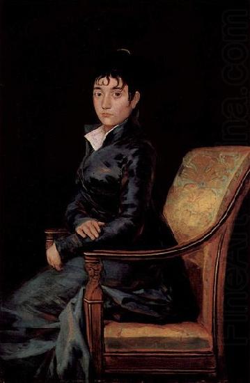 Francisco de Goya Portrat der Dona Teresa Sureda china oil painting image